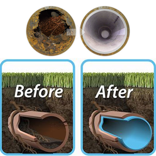 Trenchless Pipe Repair Icon