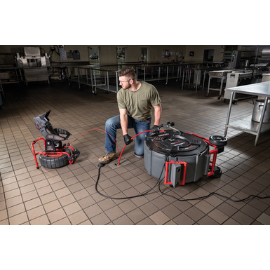 Ridgid Flex-Shaft drain cleaning machine